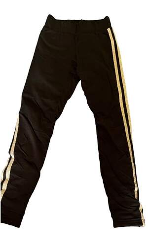 Штани в полоску по боках